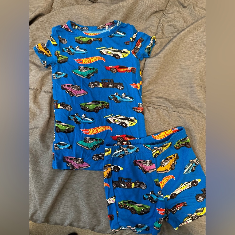 Posh Peanut Hotwheels 2T sleepwear